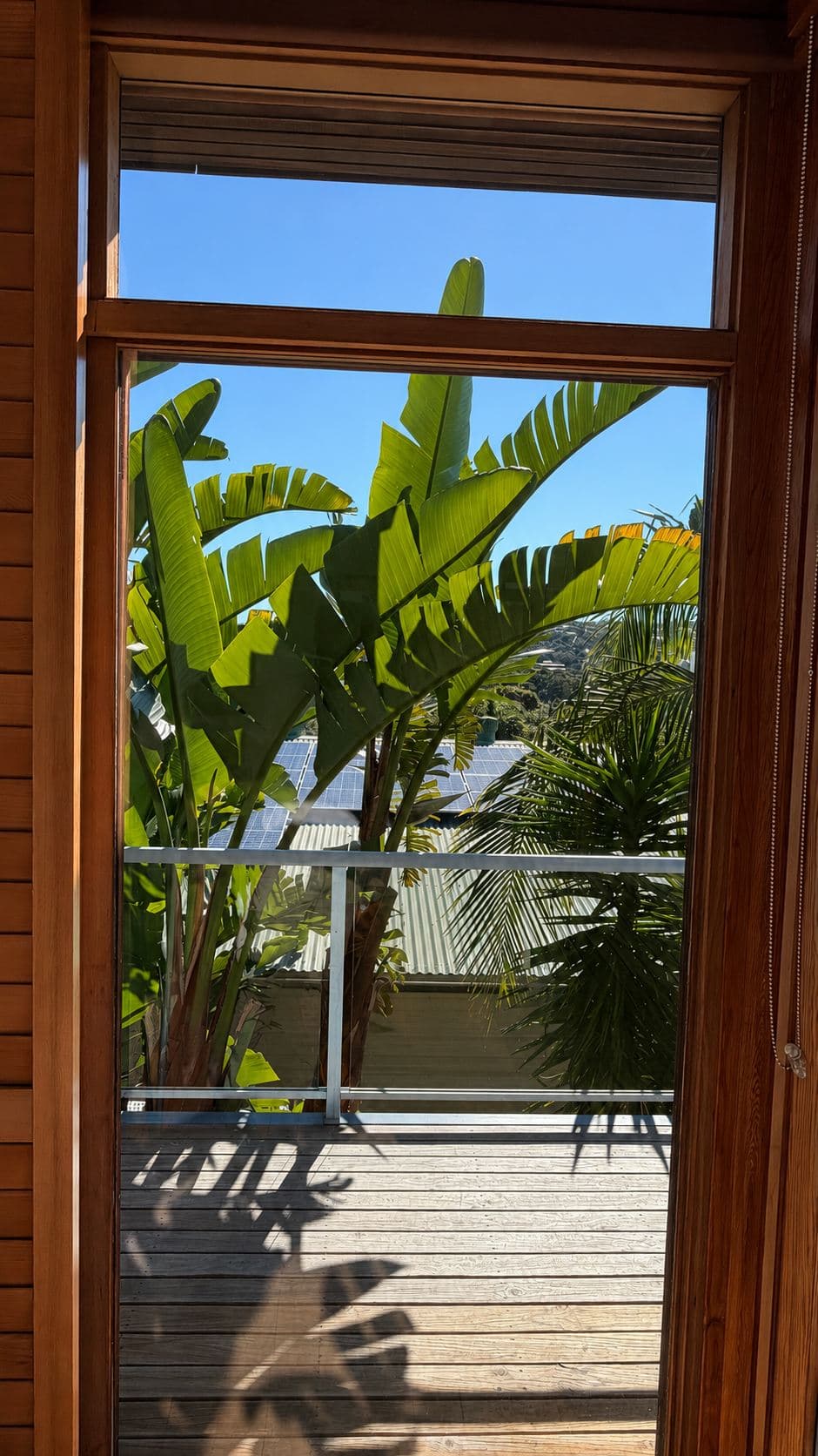Cleaned interior glass at a Dee Why apartment