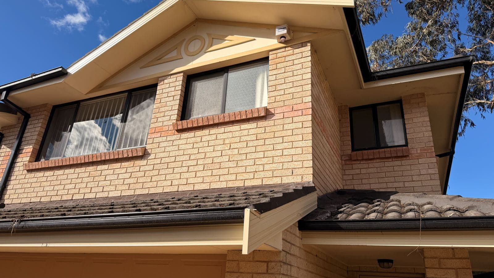 Cleaned windows at a Castle Hill home