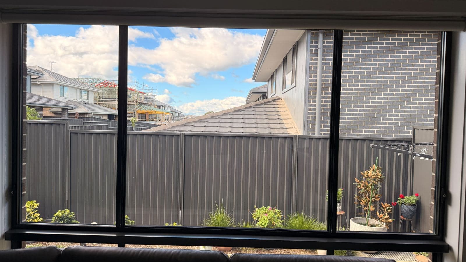 Cleaned interior windows at a Kellyville home